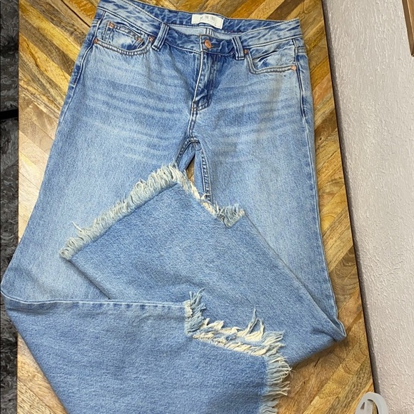 ragged edge jeans